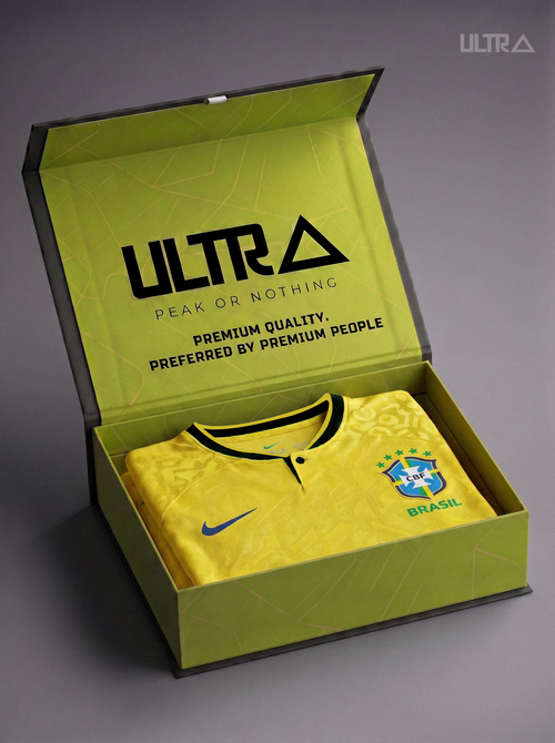 Brazil Home Jersey World Cup 2026."Mirror Original"