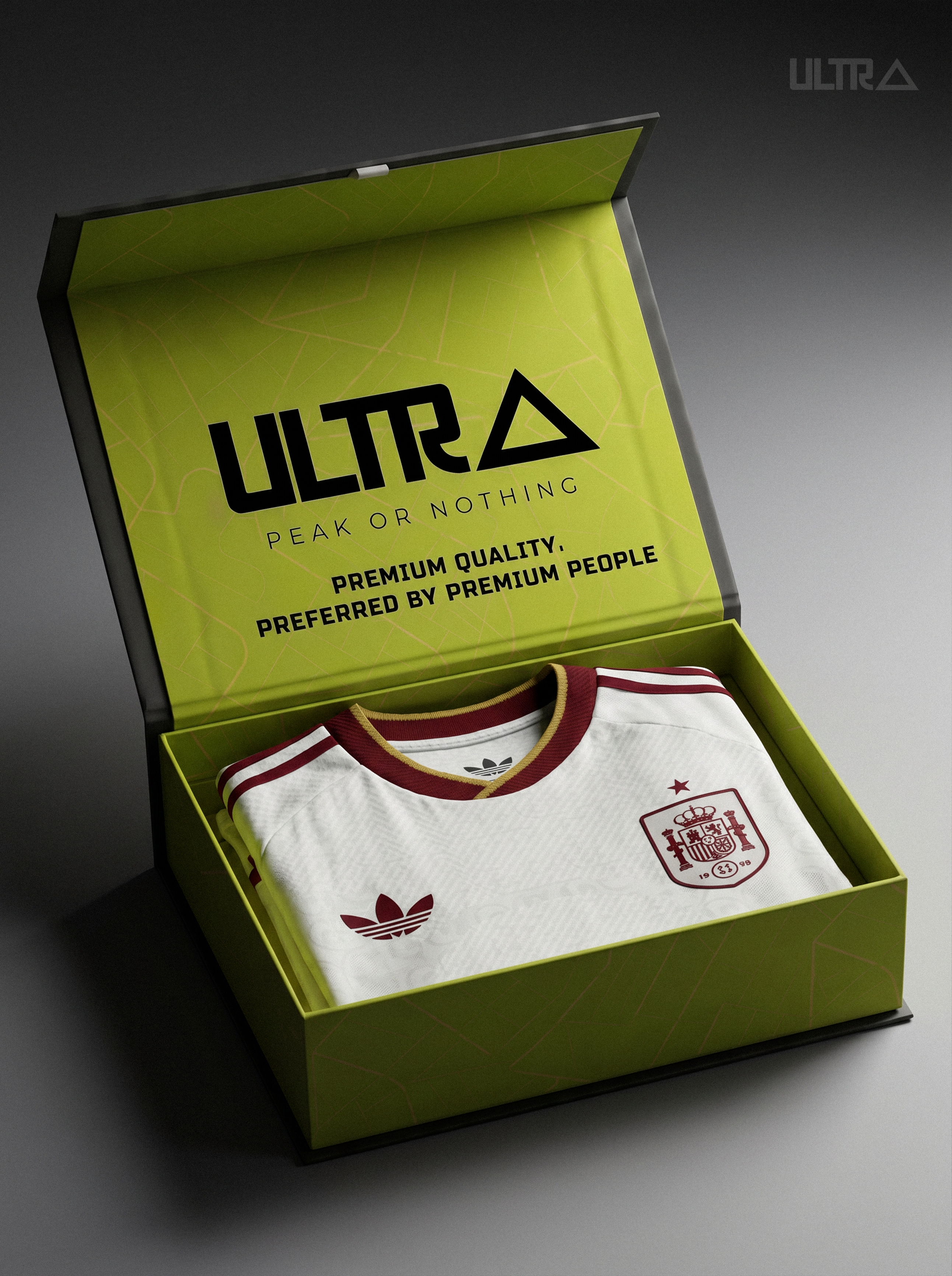 Spain Away Jersey World Cup 2026."Mirror Original"